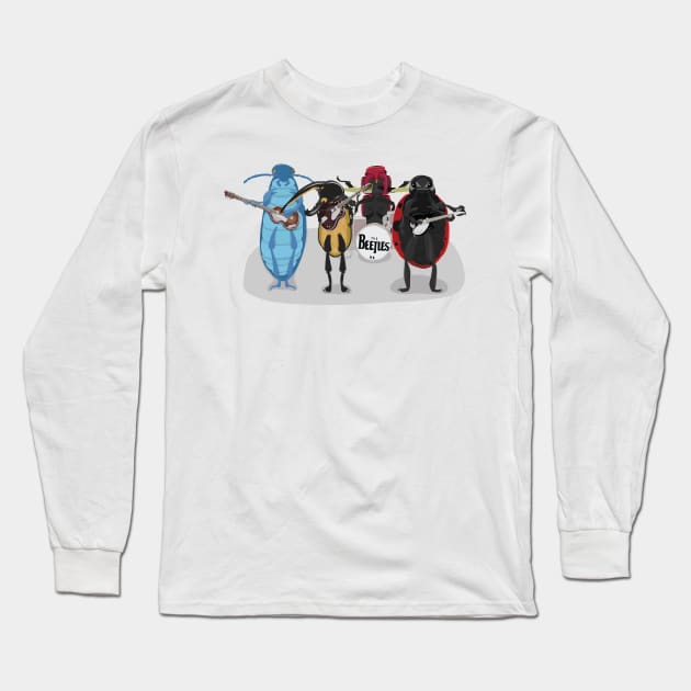 The Beetles Live Long Sleeve T-Shirt by JP